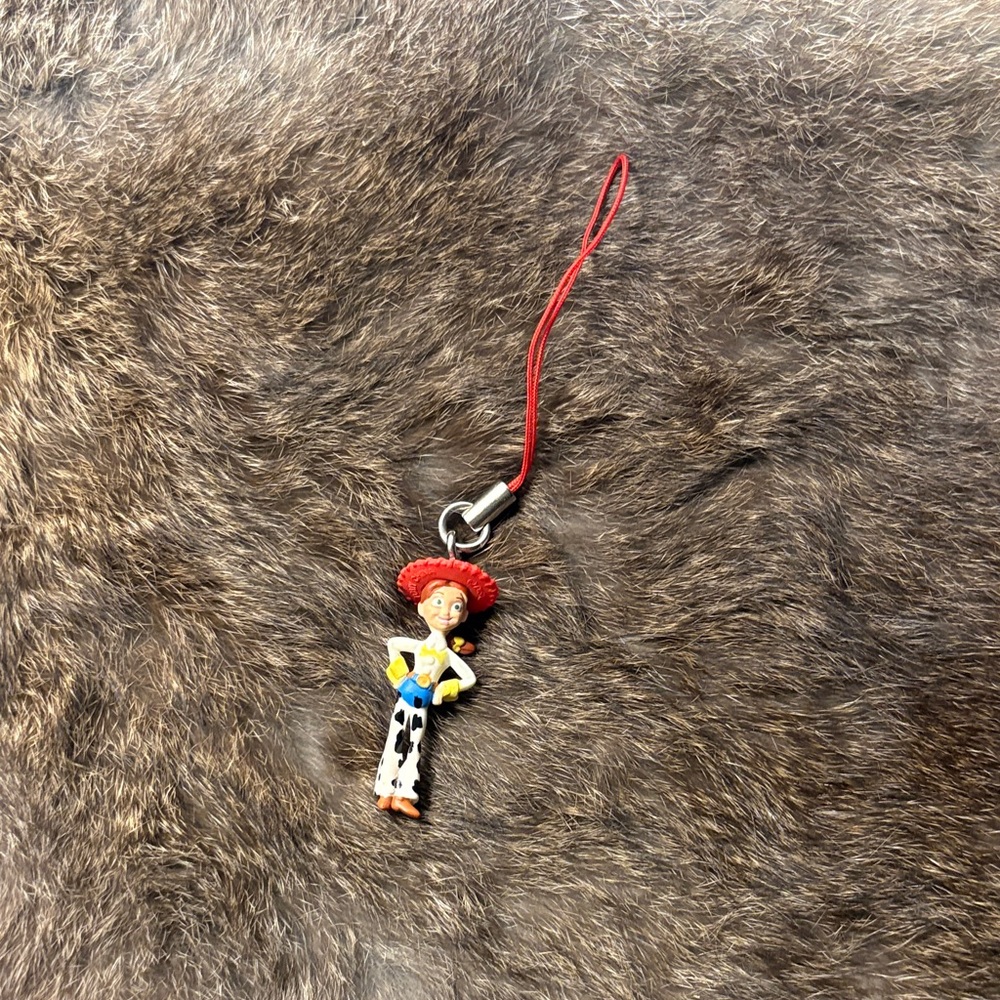 Toy Story Jessie Keychain with Red Hat